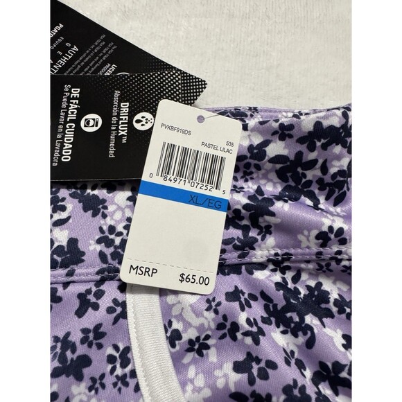 PGA Tour Womens Athletic Skort XL Purple Blue Floral Abstract Athleisure Driflux - Picture 4 of 8